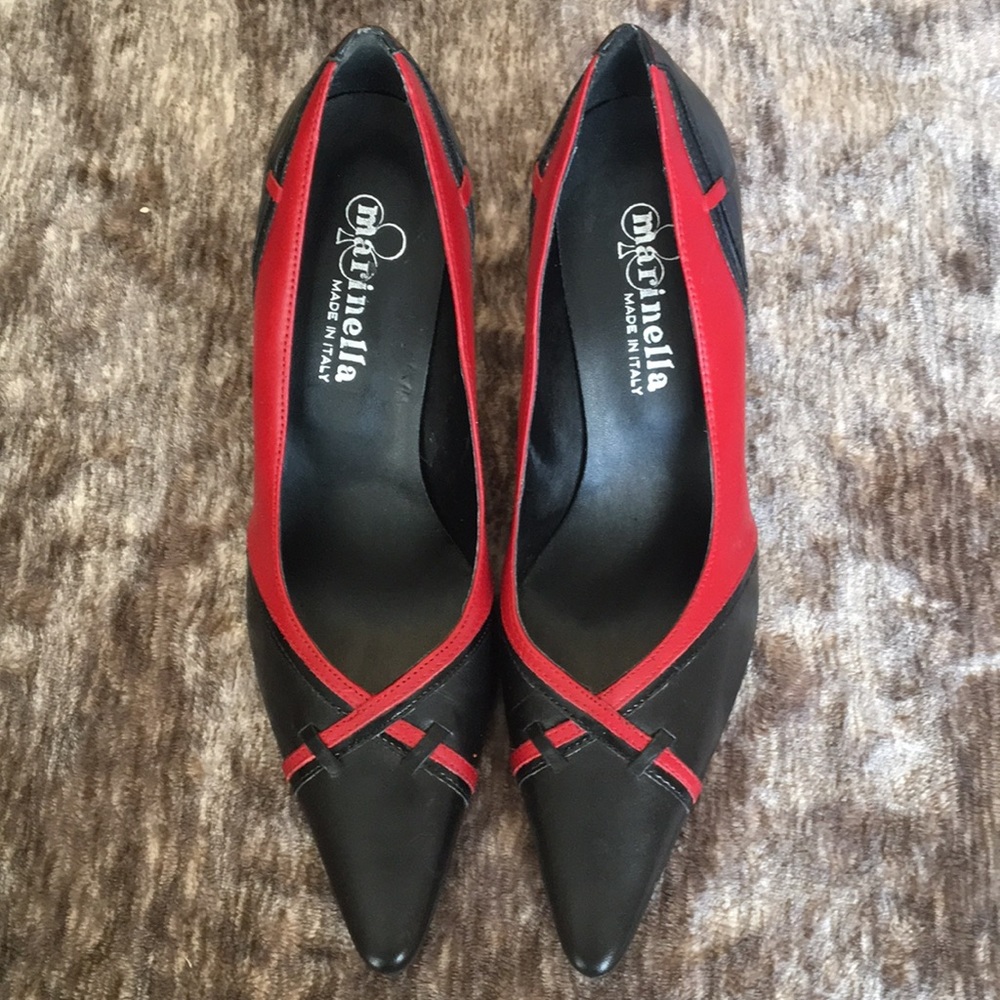 Marinella leather Heels